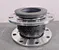 Concentric reducing flange type rubber expansion joint
